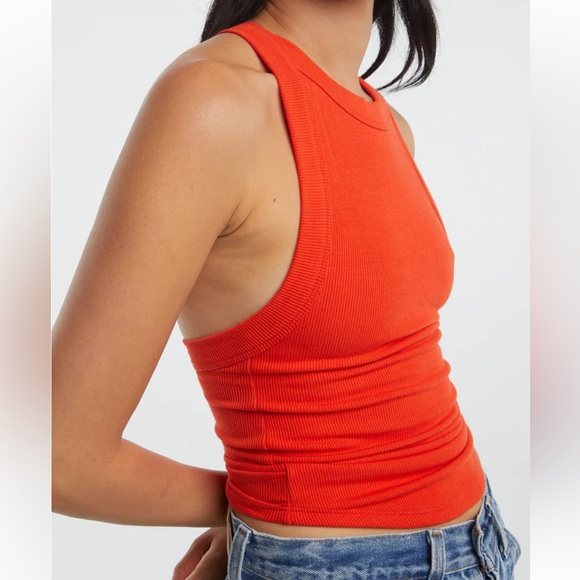 Line by k Ribbed ximeno Tank Top - Picture 3 of 4